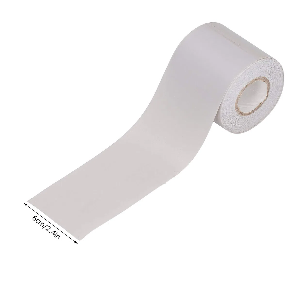 5 Pezzi Nastro per Avvolgere Tubi, Larghezza 6cm/2,4 Pollici Nastro per Tubi per Condizionatori d'Aria Nastri Protettivi per Tubi Resistenti All'olio in PVC(Grigio)