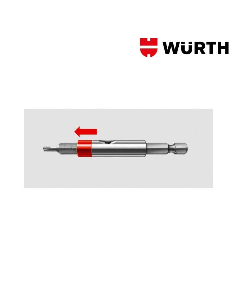 Porta Inserti Magnetico 1/4 Portainserti Sottile 0614176638 Wurth