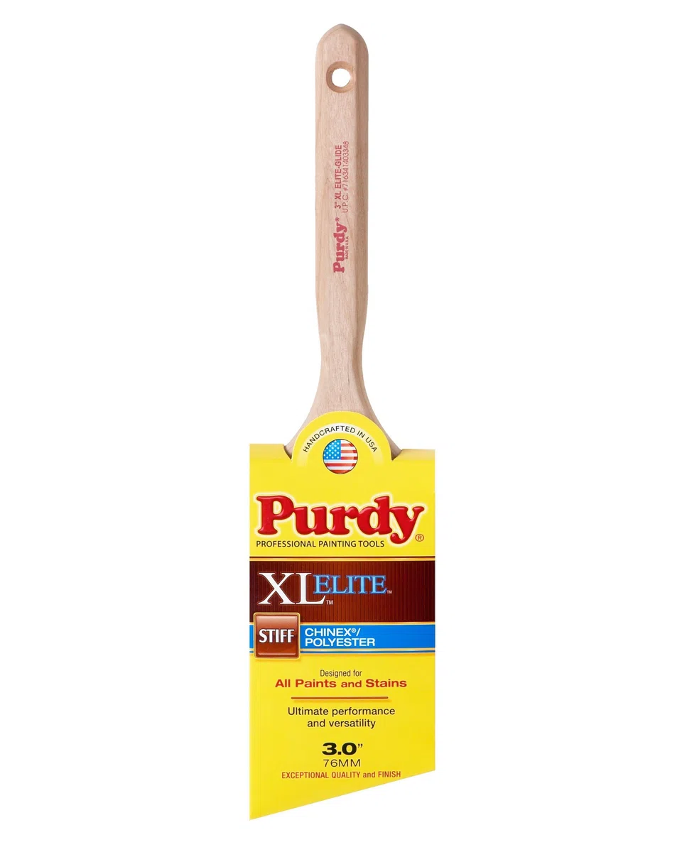 Purdy 144152530 XL Elite Series Glide Angular Trim Paint Brush, 7,6 cm
