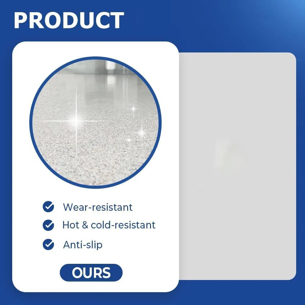 Vernice epoxica colorata sabbia per pavimenti, Louis Forest, autolivellante, per garage, cemento, piastrelle e marmo (rosa, 500 g)