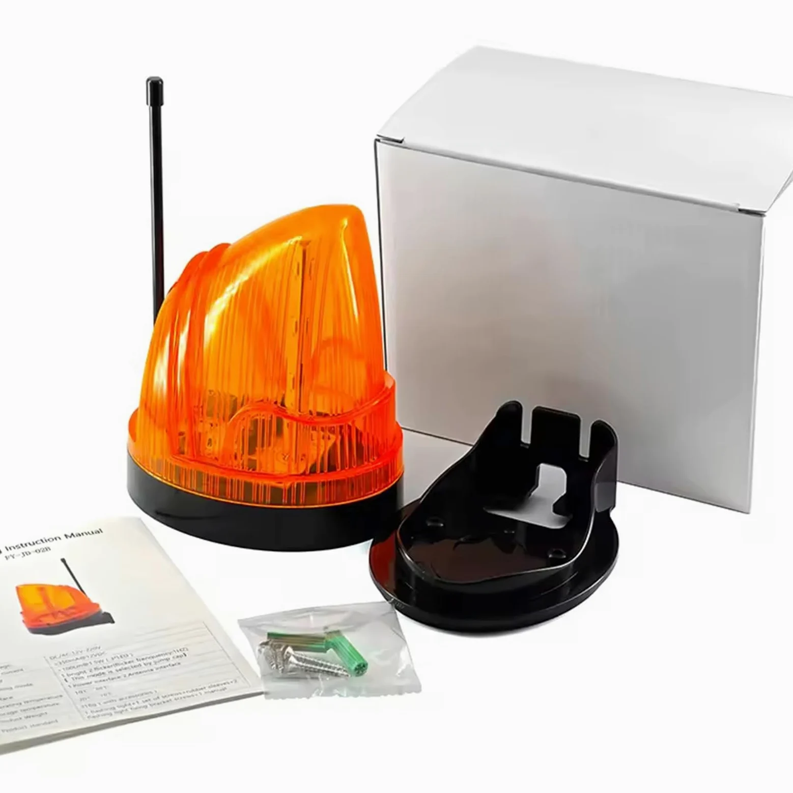 Visibile LED lampeggiante luce di allarme 12 V 220 V luce per cancello automatico e cancello automatico industriale misura di sicurezza