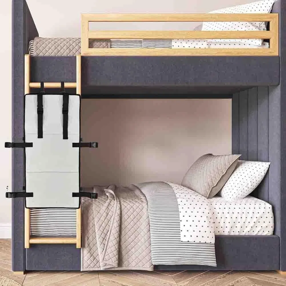 Copertura per scaletta per letto a castello, anti-salita, con serratura di sicurezza per bambini, a doppio strato, per letti e piscine, protezione anti-caduta