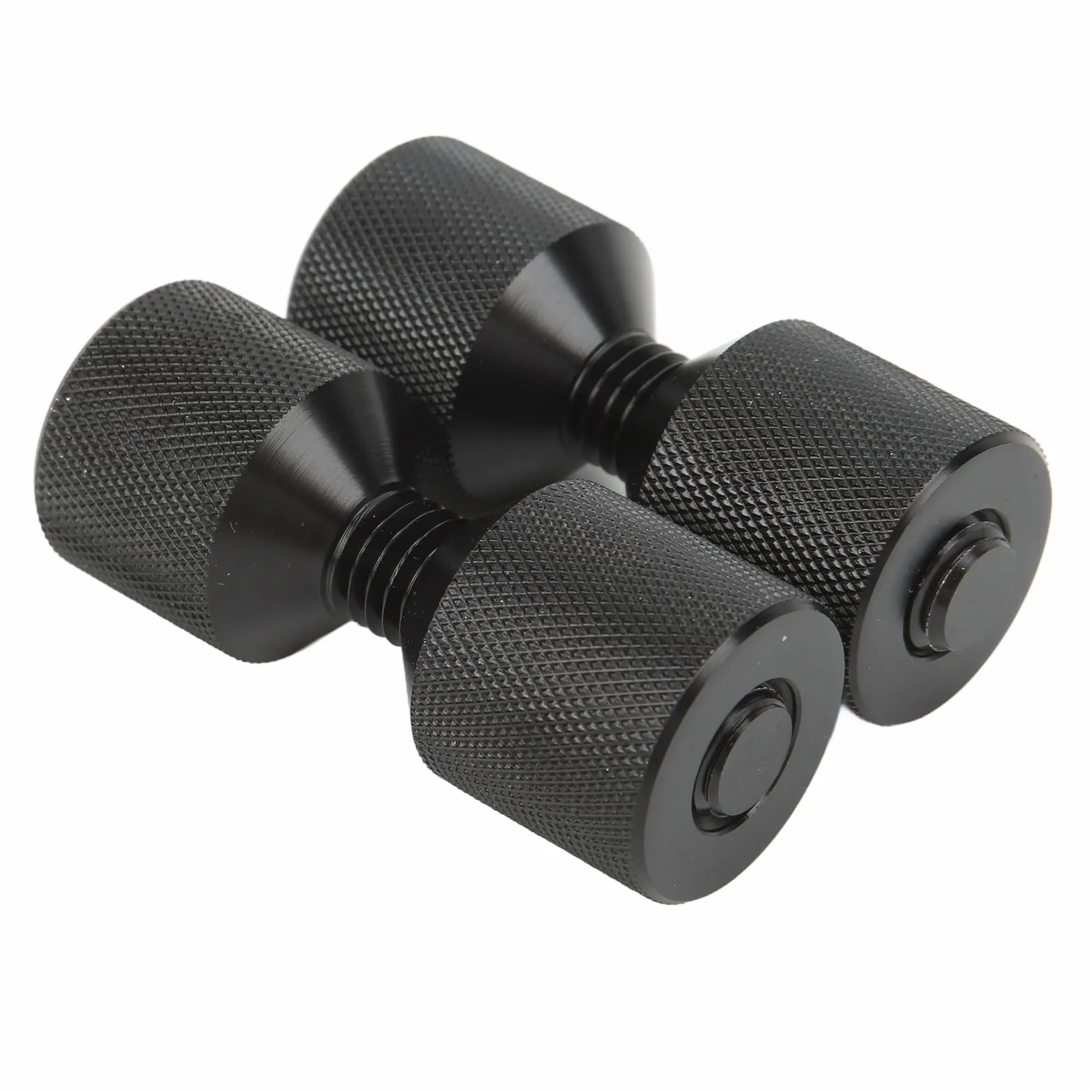 Set di Perni di Allineamento in Alluminio per Flange, 2 Pezzi, a Due Fori per Macchinari Industriali