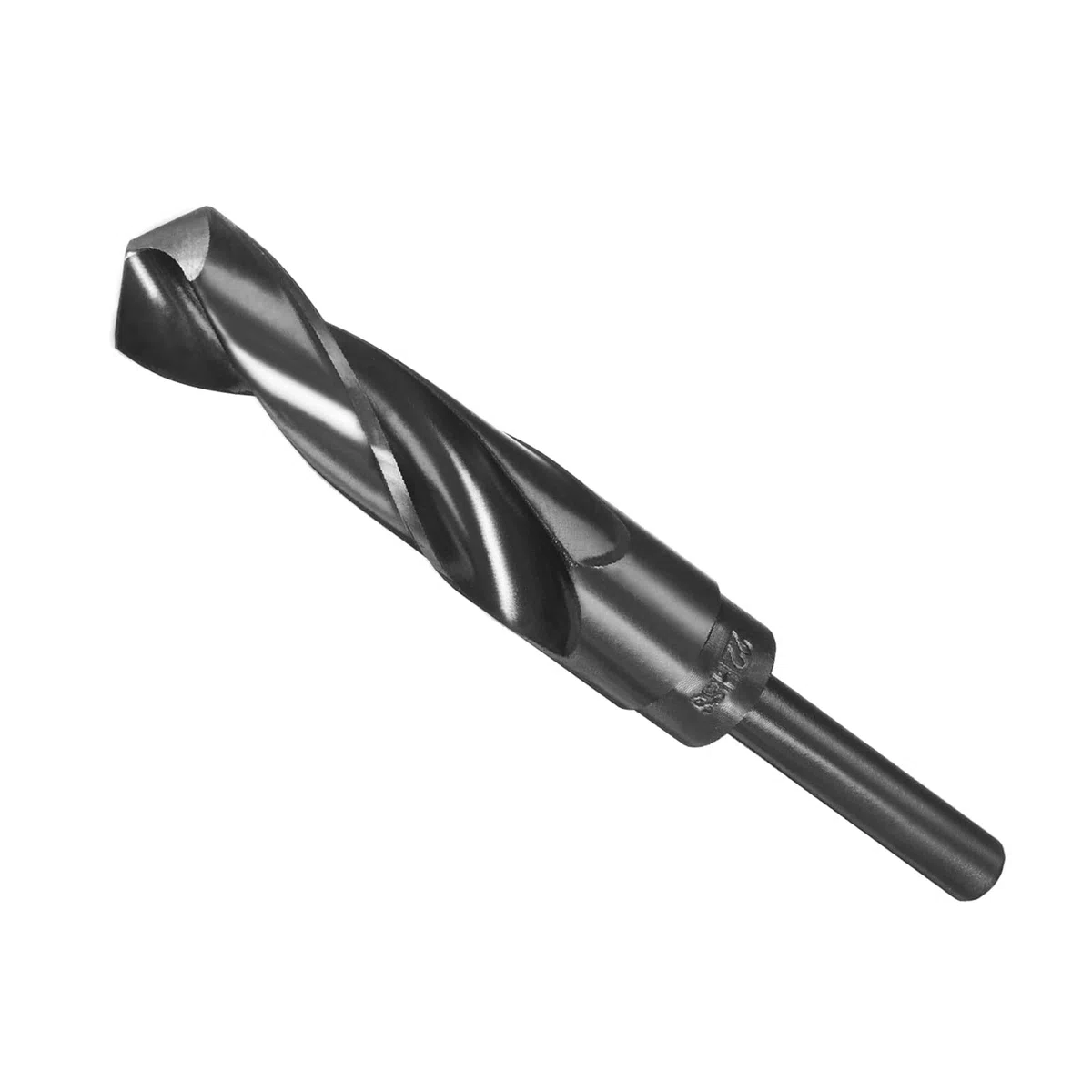Ridotto Stelo Trapano Punta, 22mm Taglio Tagliente 1/2" Stelo, Nitruro Rivestito Alto Velocità Acciaio 9341 Torsione Trapano Punte per Acciaio Inossidabile Acciaio Metallo Legna