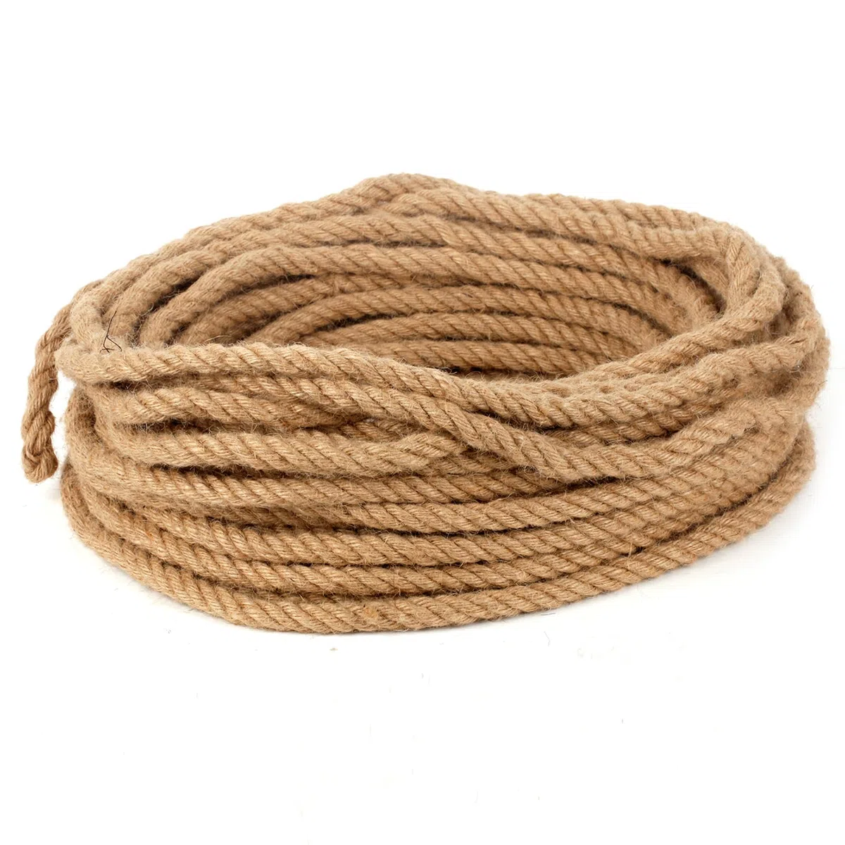 Corda di iuta 10 mm 26 m 100% naturale - Cordone di iuta - Decorazione da giardino - Corda di iuta - Corda di iuta - Corda per pacchi (26 m, 10 mm)
