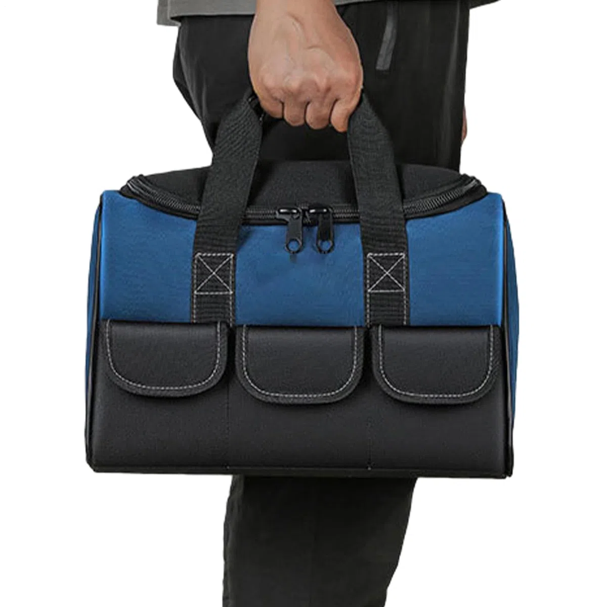 Borsa per Attrezzi Pesanti da Elettricista Impermeabile | Borsa Porta Utensili Professionale con Tasca Interna | Organizzatore per Borsa degli Attrezzi per Stoccaggio 'Attrezzatura