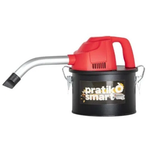 San Marco Aspiracenere Elettrico per Stufe a Pellet con Filtro HEPA Intercambiabile e Lavabile, Bidone da 4 L, Potenza 600 W, Ideale per Aspirare Ceneri Fredde da Stufe, Caminetti e Barbecue (600watt)
