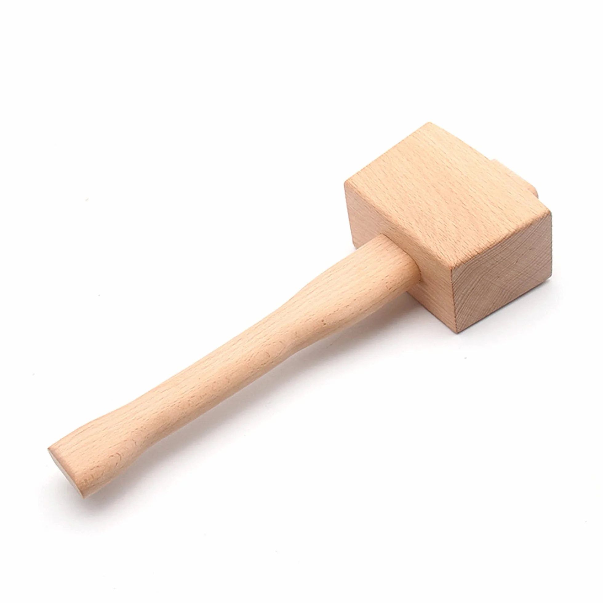 Mazzuolo di Legno Maniglia Martello Da Maglio In Legno Di Faggio Martello da falegname da legno da lavoro Strumento martello da falegname professionale Per Fai da te Strumento 245 mm