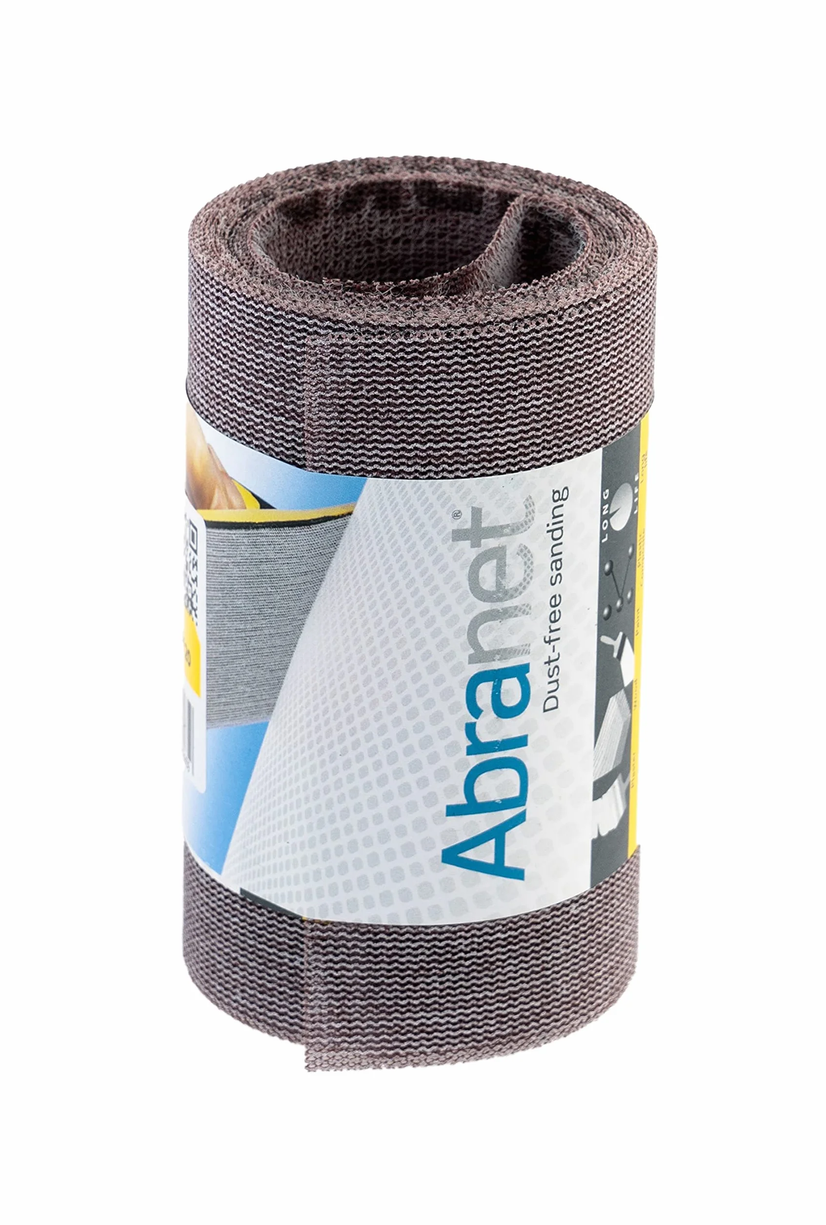 Mirka Abranet rotolo abrasivo netto 115 mm x 2,5 m a strappo/grana P80 / 1 rotolo/per levigare legno, stucco, vernice, plastica / AE555F0180