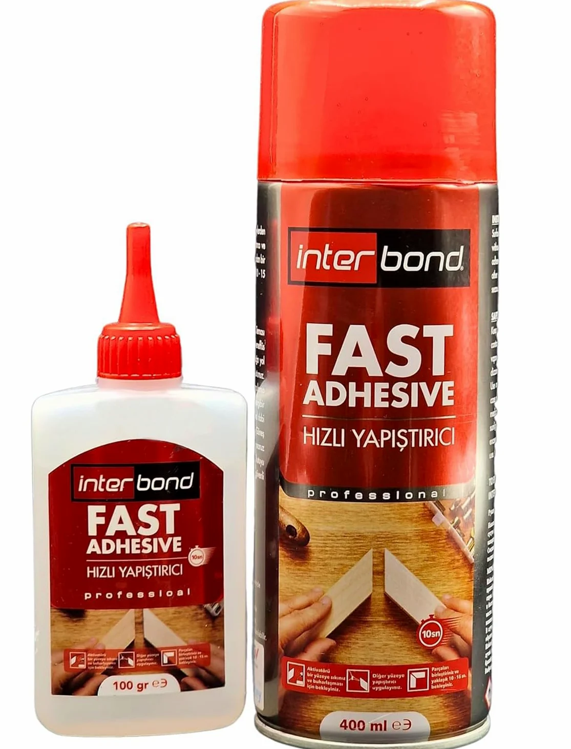 Colla Cianoacrilica con Attivatore - 100g+400ml – Super Attack Professionale per Plastica, Legno, Metallo – Colla con Attivatore Spray Extra Forte per Riparazioni Professionali