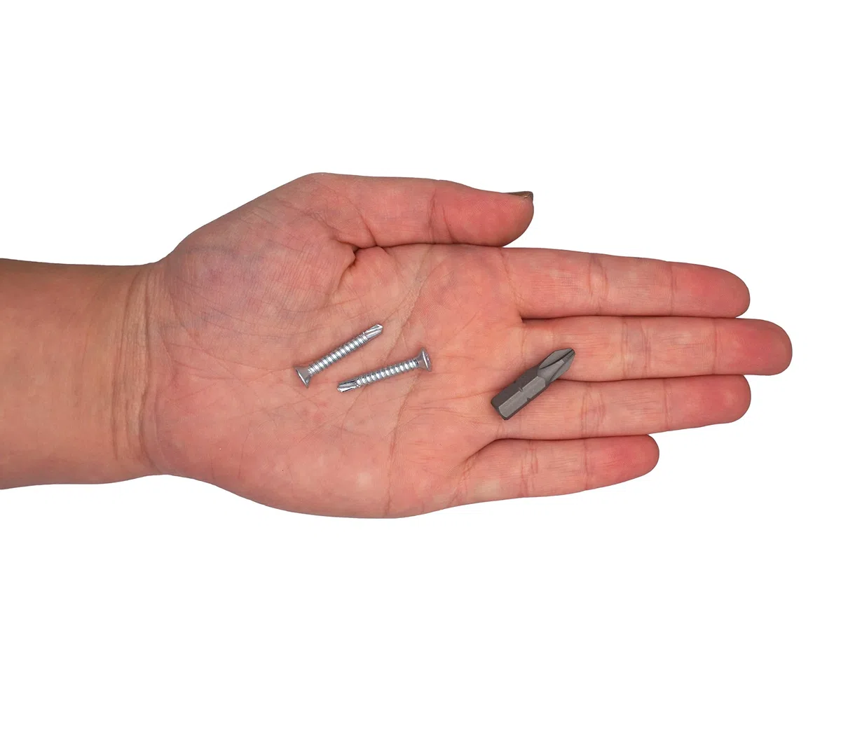 SKIR'CO (500 pezzi) DIN 7504 P acciaio zincato 3,5 x 25 mm viti autoperforanti per metallo, vite in lamiera, testa svasata
