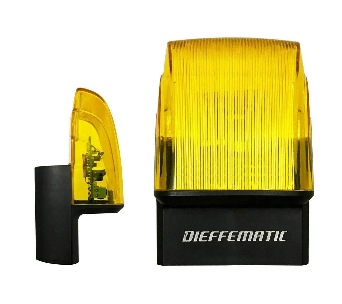 LAMPEGGIANTE LED 12 24 230V CON ANTENNA 433MH INCORPORATA PER CANCELLO AUTOMATICO