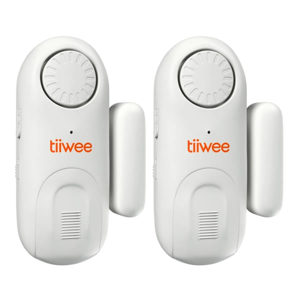 tiiwee Allarme per Porte e Finestre – Allarme Porta Ingresso – Allarme Garage – Sensori Allarme Porte e Finestre – Batterie Incluse – Set di 2