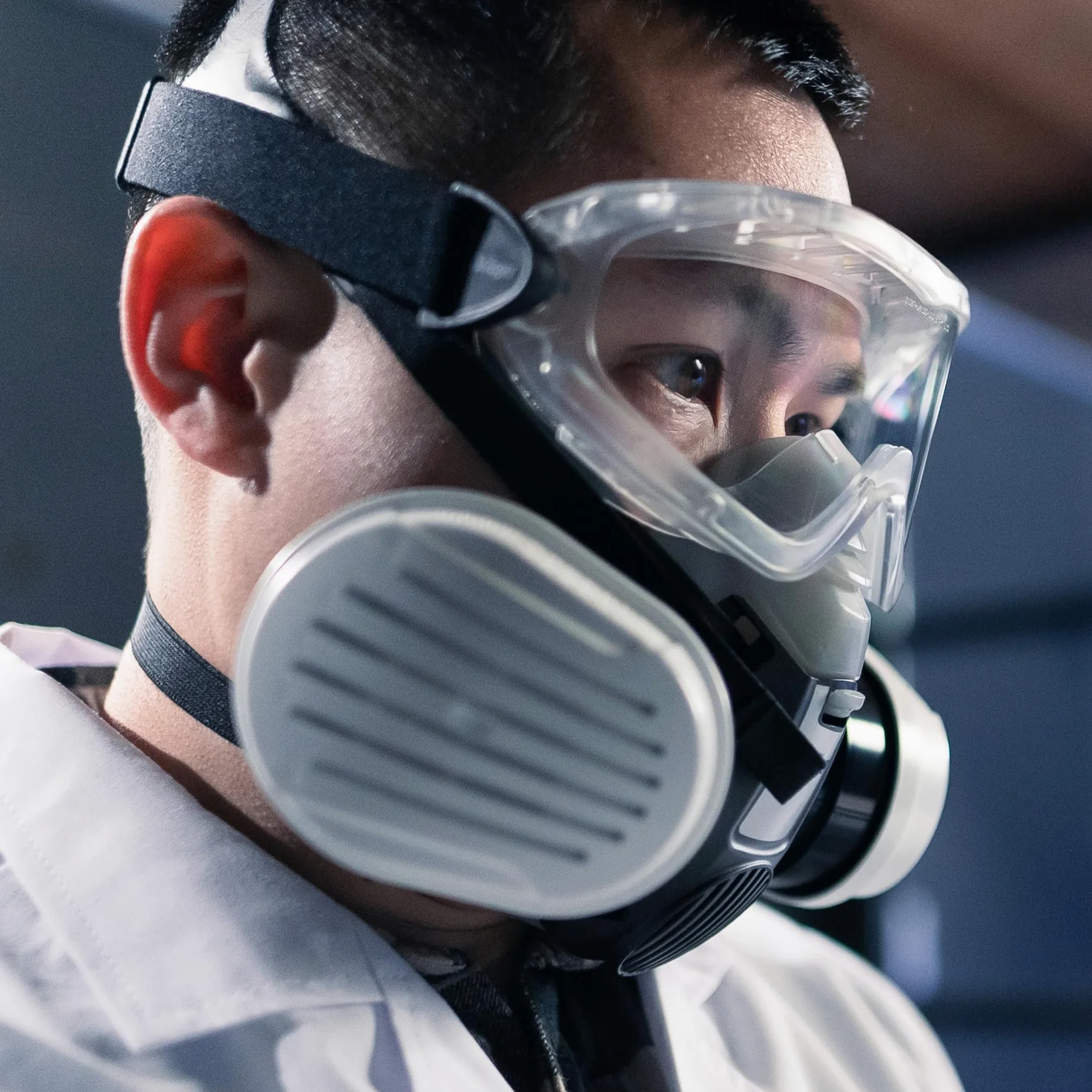 Dräger X-pect 4200 Occhiali protettivi | Occhiali di sicurezza leggeri e trasparenti | Lenti in policarbonato antigraffio, antivento e antiappannamento | Adatti a chi porta gli occhiali