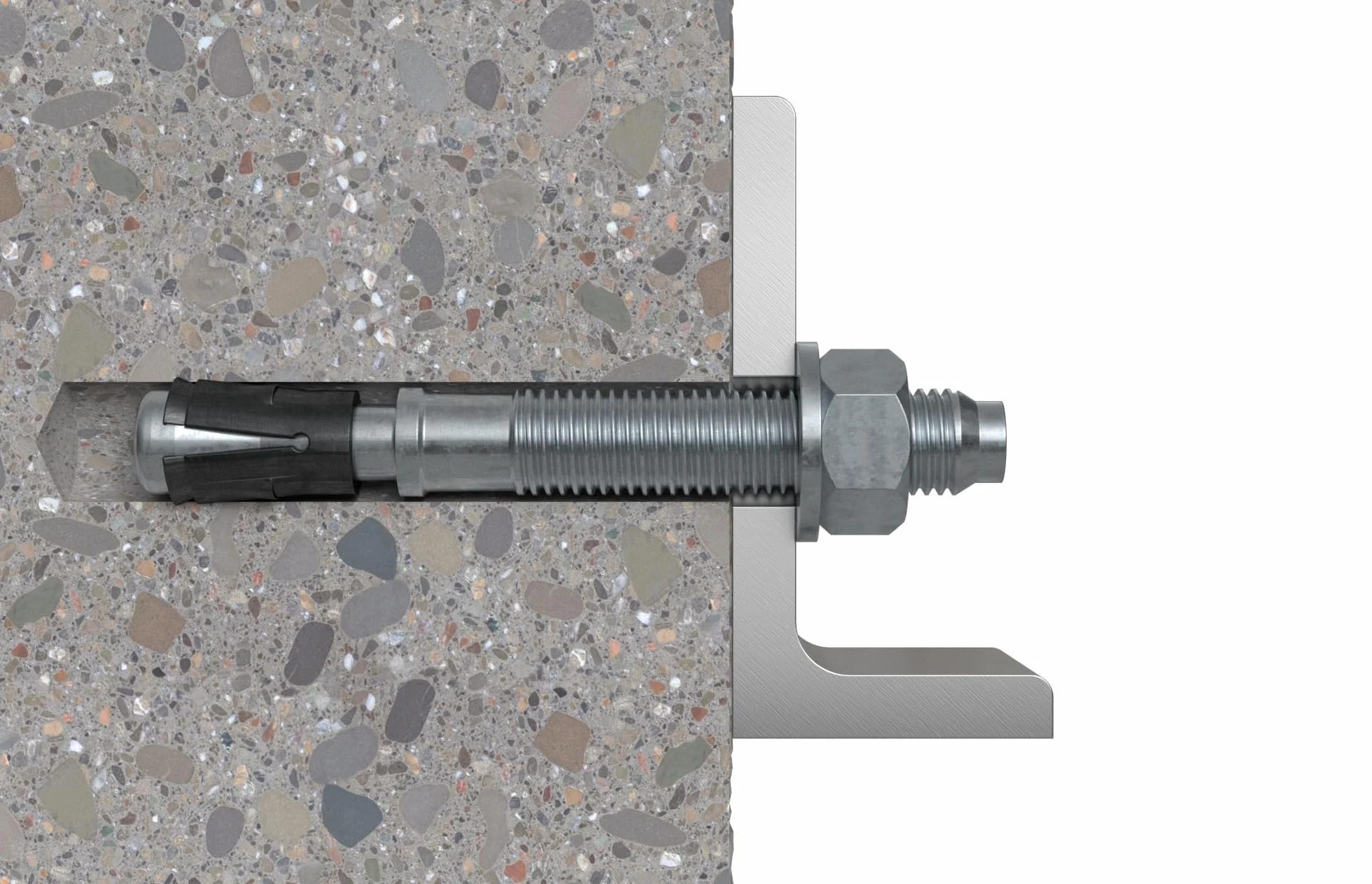 fischer FAZ II Plus 10/20 Tassello Metallico a Battere e a Espansione in Acciaio Zincato per Fissaggio Carichi Pesanti e Applicazioni Sismiche su Calcestruzzo Fessurato, 564580, 25pz
