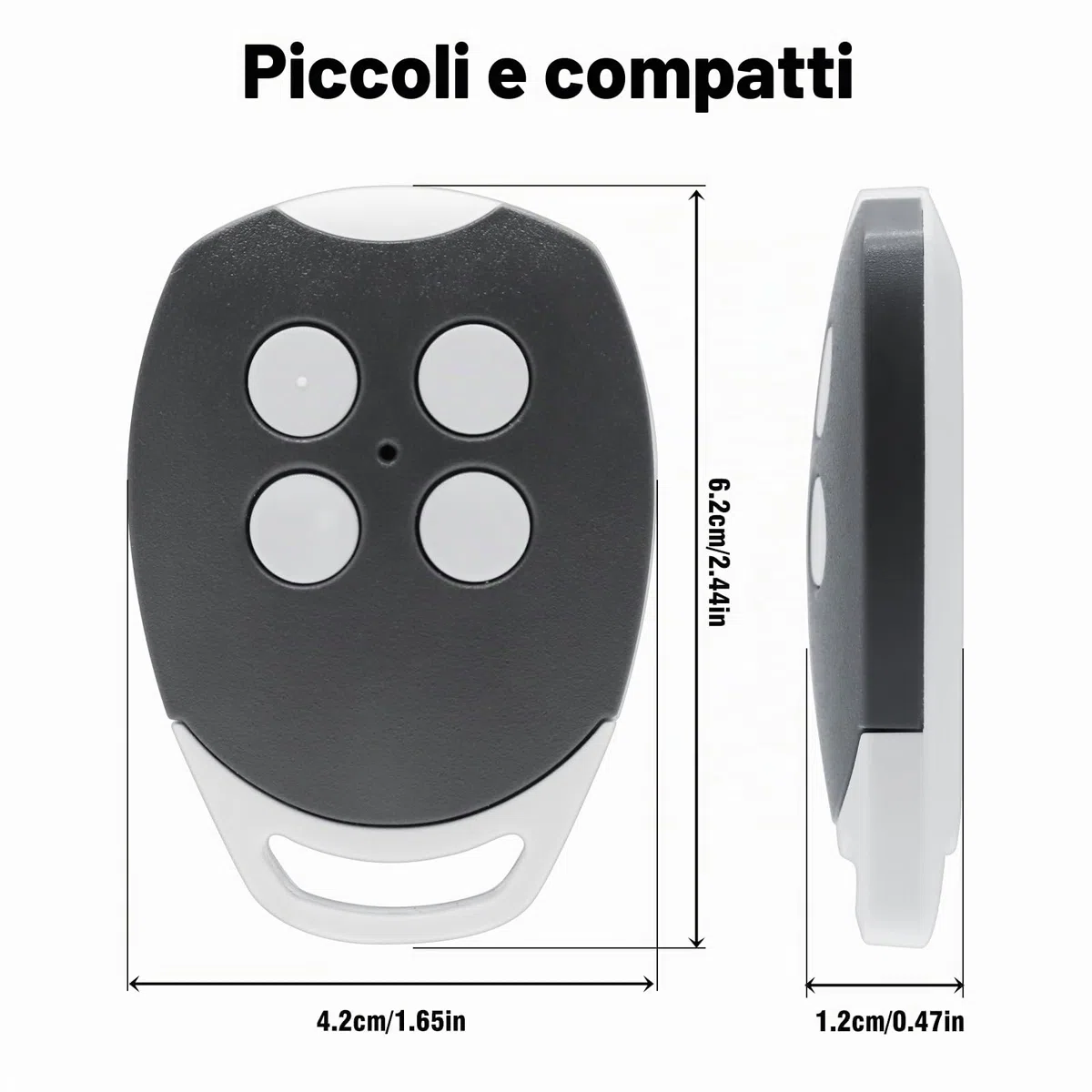 Telecomando per Cancelli, Set di 3 Telecomando per Porta Del Garage Per Ditec 433,92 MHz GOL4, BIXLG4, BIXLP2, BIXLS2, Telecomando Cancello a 4 Canali
