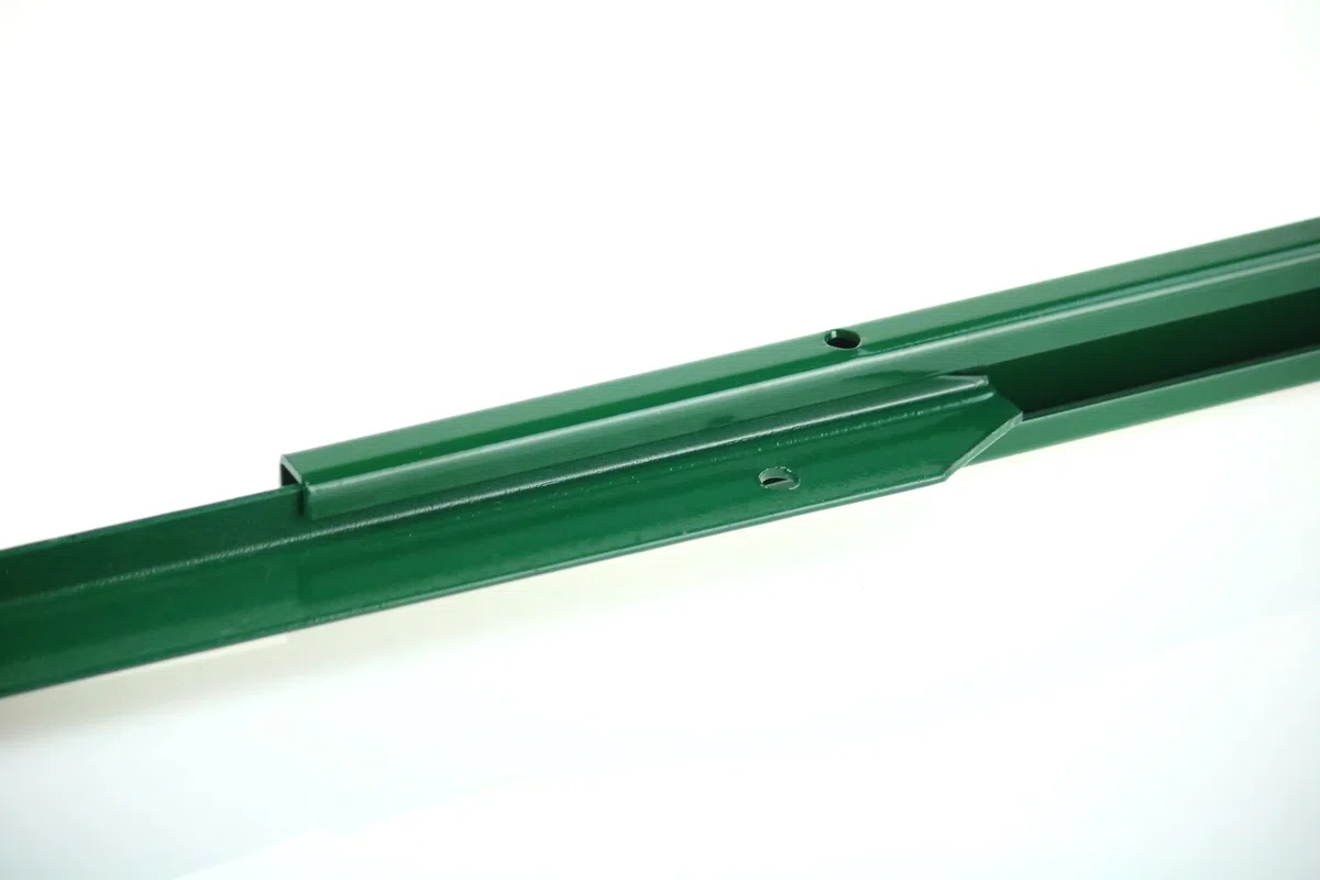 Prolunga diritta plastificata verde per palo a T 30x30 mm, rialzo recinzione – FENCESHOP