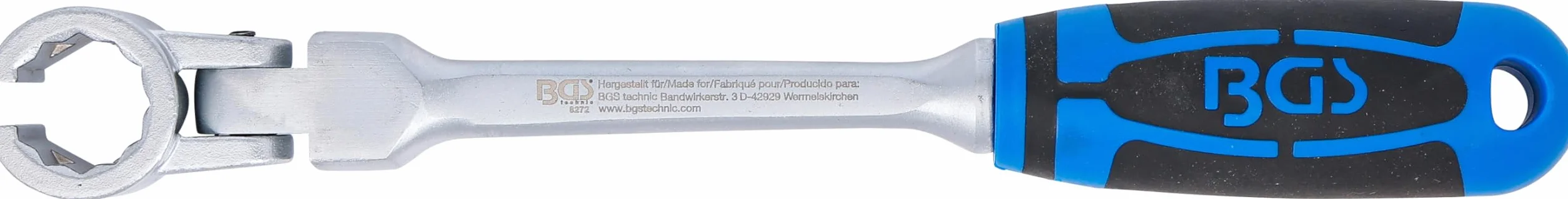 BGS 8272 | Chiave speciale ad anello per sonde Lambda, con impugnatura | 22 mm