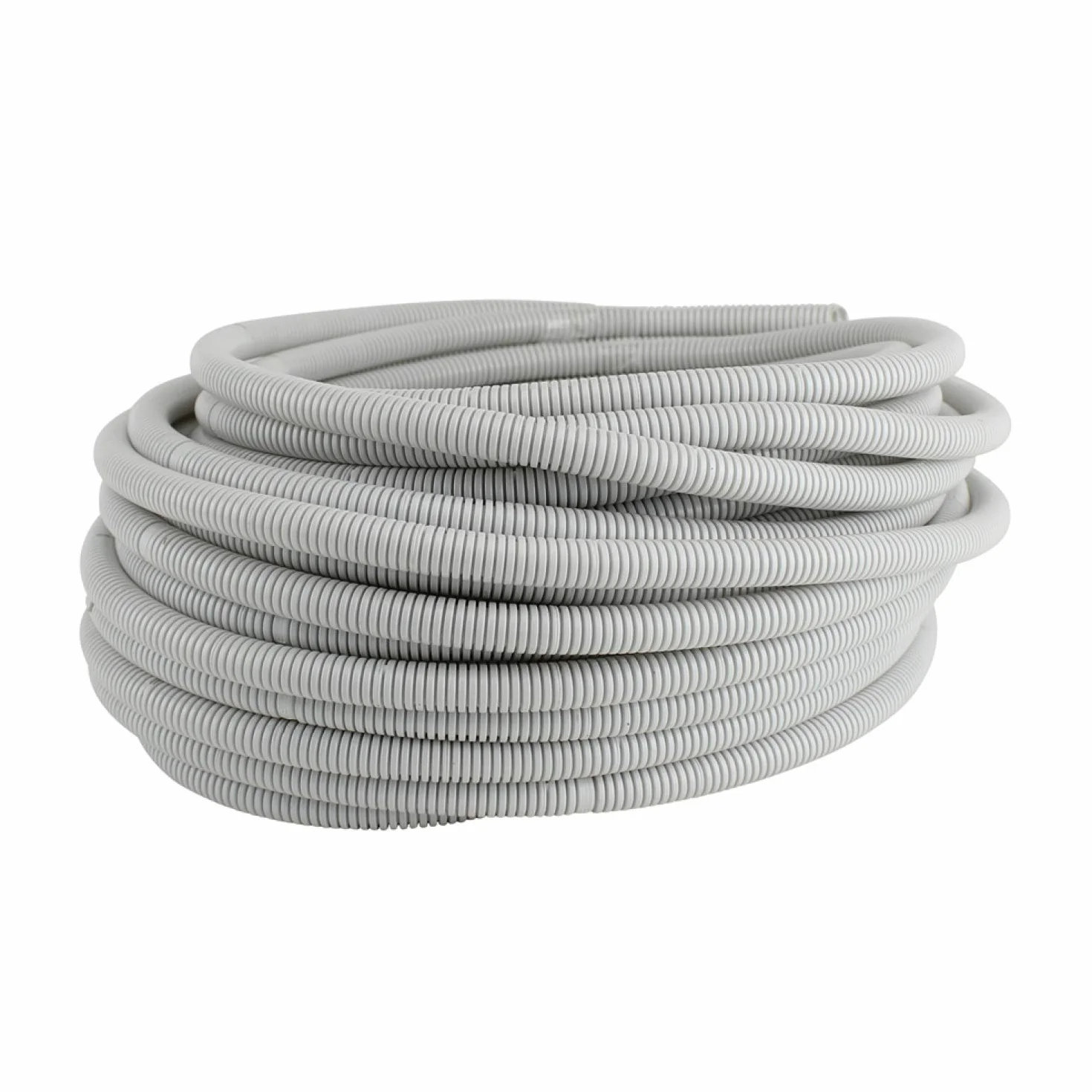 Unitec, 407011, Tubo corrugato EN16, la classificazione in 2221, 25m, grigio