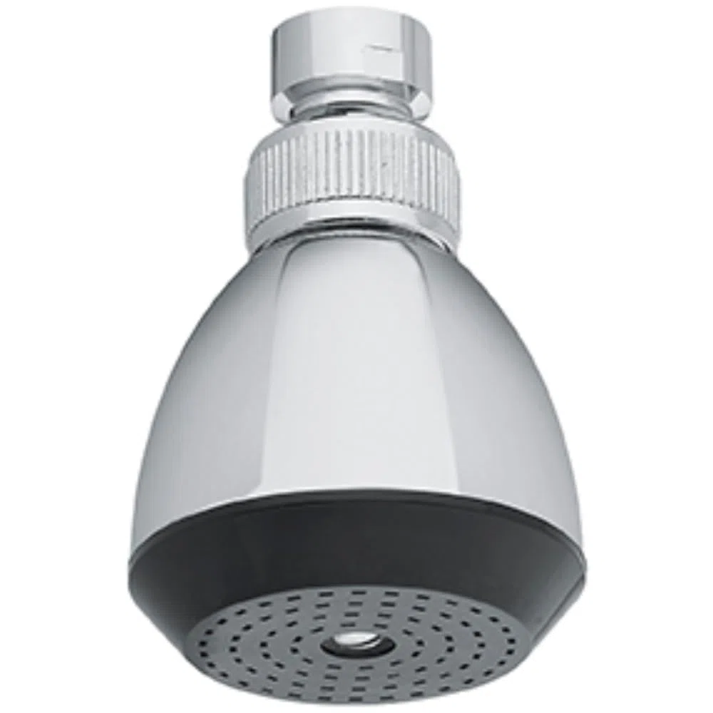 Schläfer 134110 | Soffione Doccia Universale, Cornetta Doccia 6 cm, Getto a Pioggia ad Alta Pressione, Soffione Ø 62mm, Ideale per Doccia Bagni e Piscine Pubbliche, Snodo Regolabile Universale G 1/2