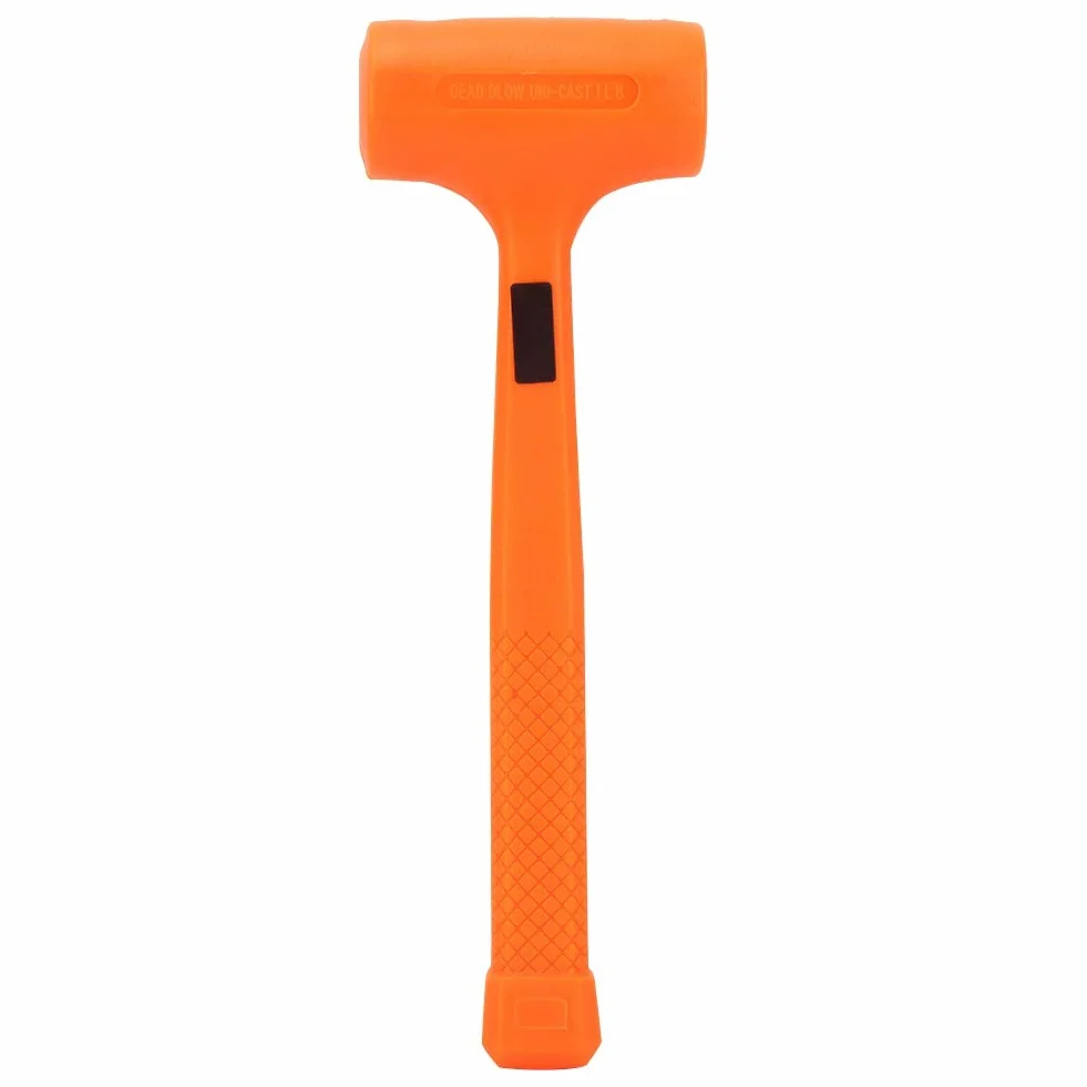 Martello di gomma in PVC, hamme a colpo morto, strumento di installazione a prova di alcali resistente agli acidi con antiurto per miniera di carbone petrolchimica(1LB)