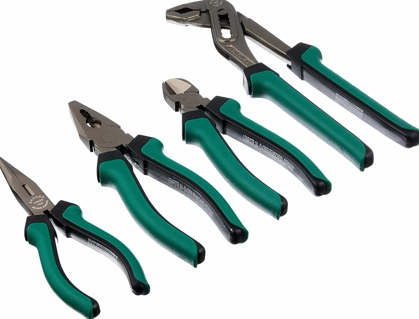 Mannesmann M10997 - Set di 4 pinze