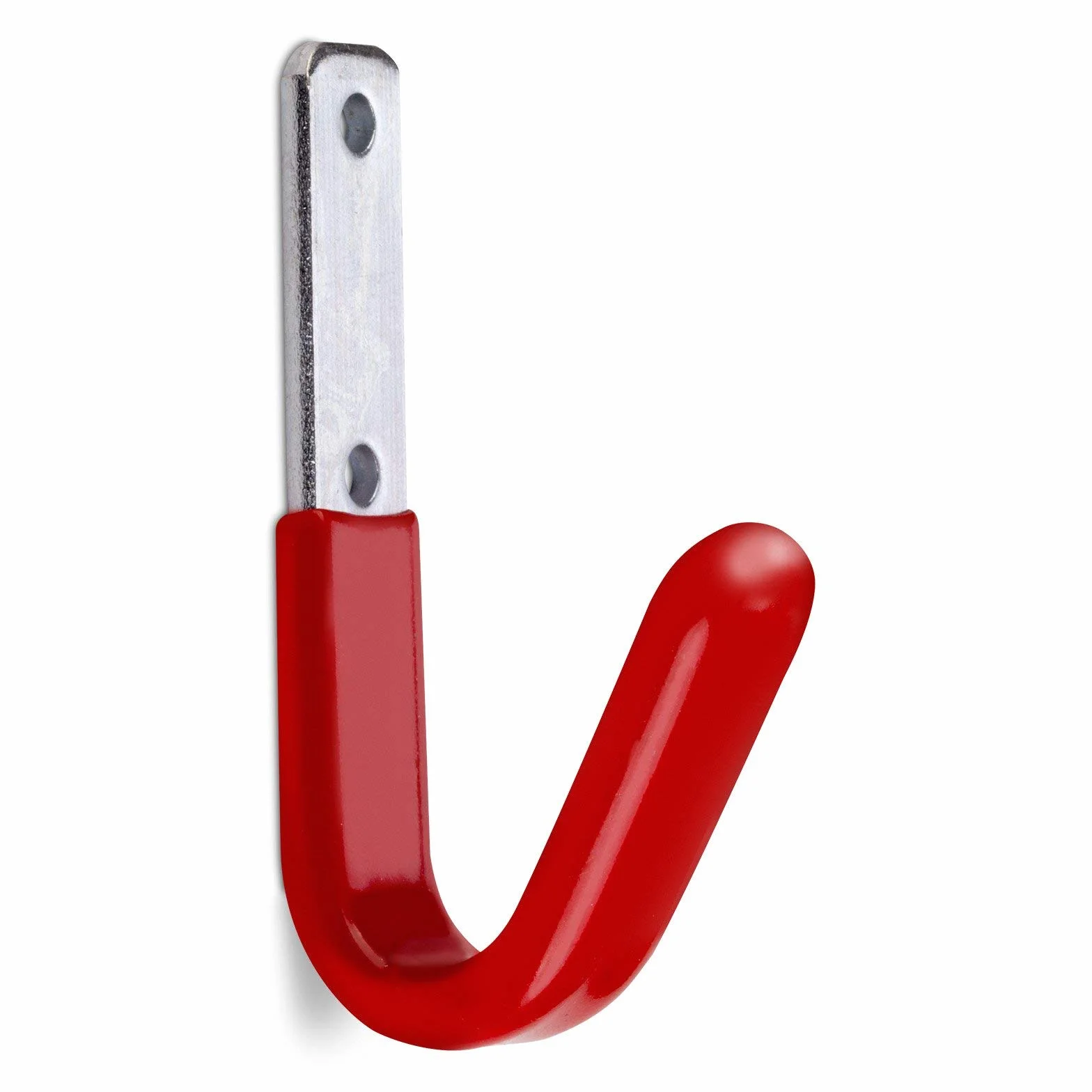 10 x Ganci da Muro OrgaTech piatti con Gommino 83 x 35 mm Porta-Attrezzi Gancio Attrezzo Gancio Multiuso