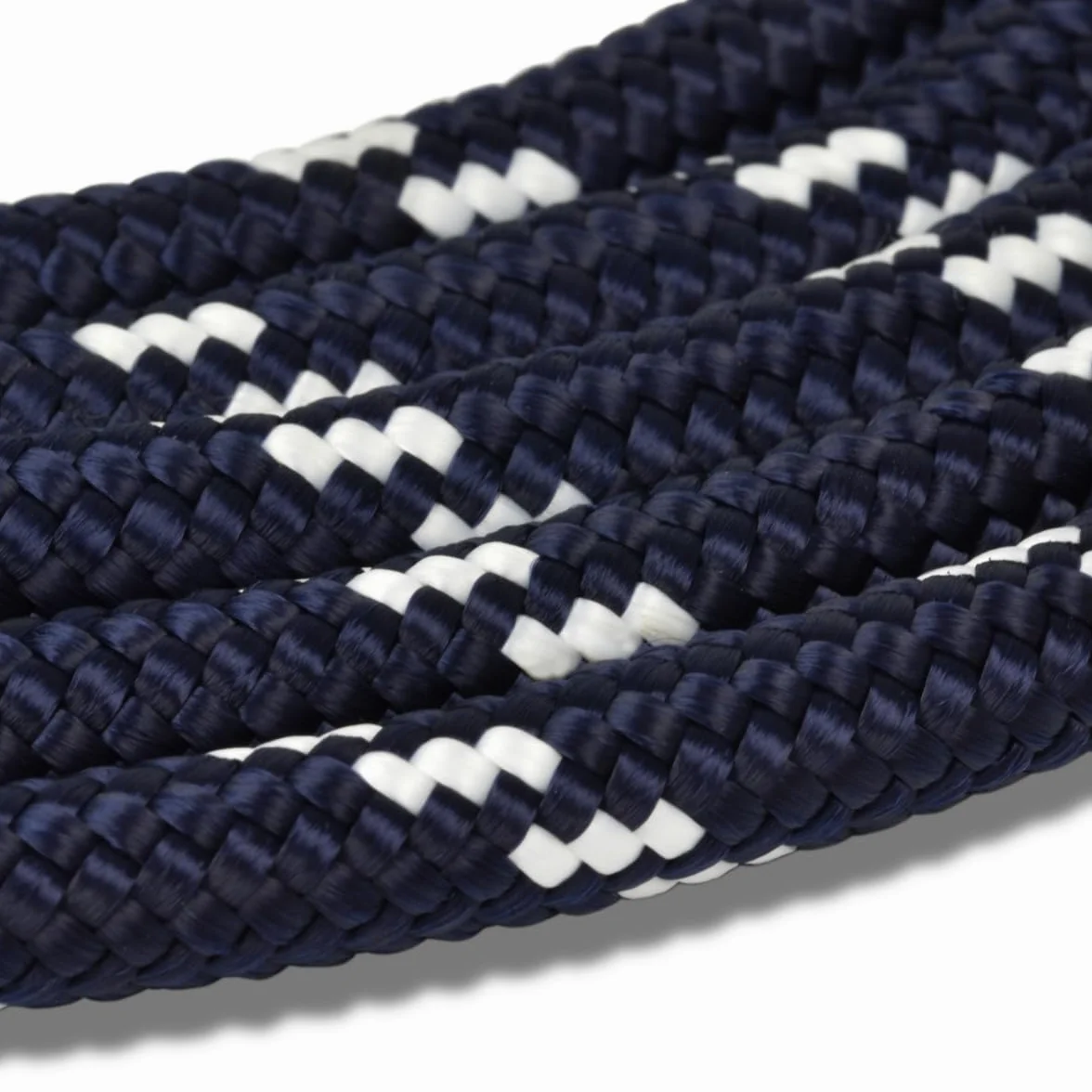 006009146 Treccia corit blu, 10 mm - 30 mt, Corda intrecciata multiuso resistente ai raggi U.V. e all'abrasione, per attività all'aperto, giardino, mare, guinzagli e fai da te, rottura 1050 kg