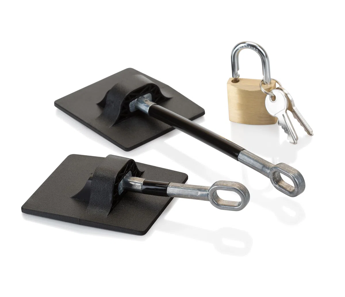 Computer Security Products Blocca Porta Frigorifero con Lucchetto Antiscasso - Lucchetto Frigorifero Nero