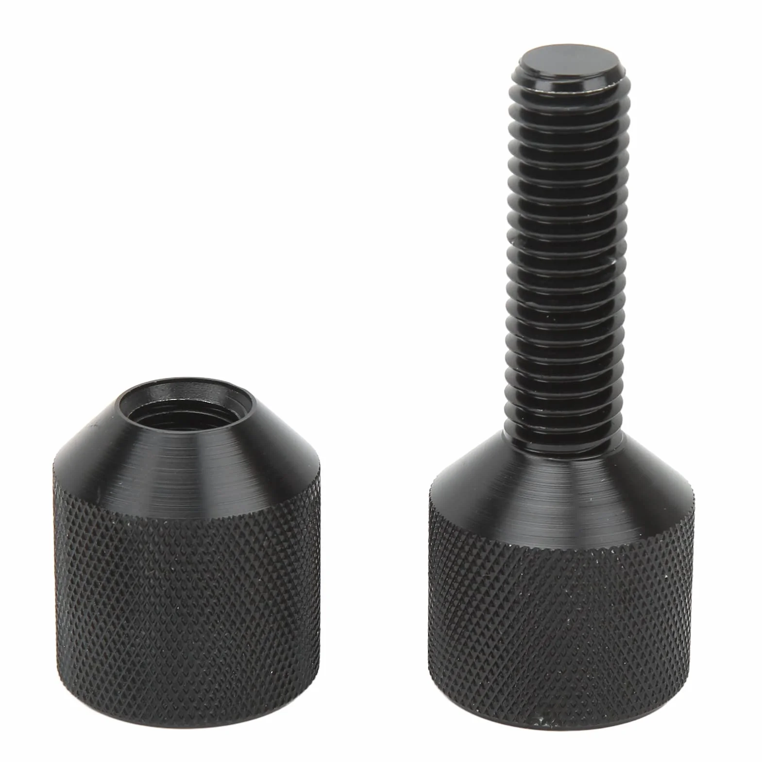 Allineatori per Flange di Tubi a 2 Fori, Set di Perni a Due Fori 2 Pezzi Perno di Allineamento del Collegamento in Alluminio per Macchinari di Grandi Dimensioni per Auto