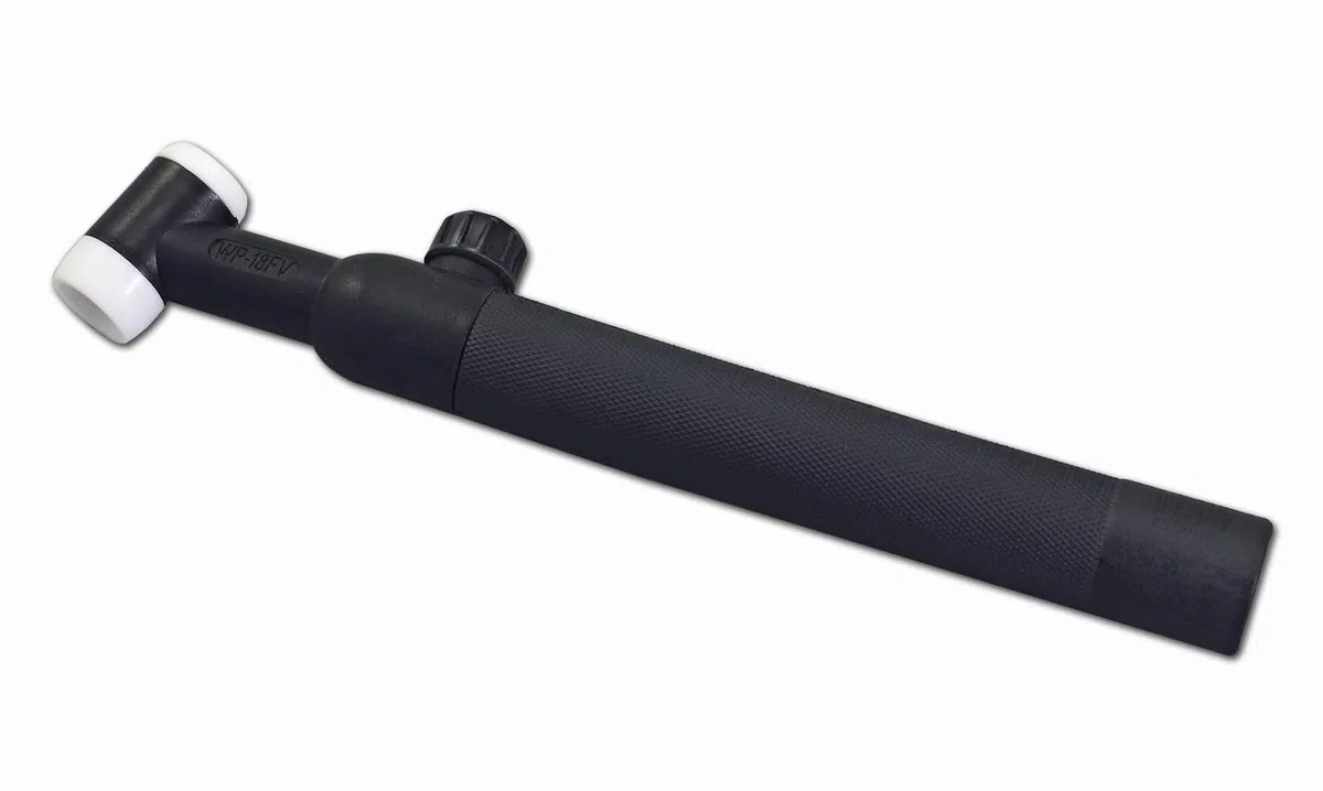 RIVERWELD Corpo della testa della torcia per saldatura TIG WP-18 SR-18 350Amp raffreddato ad acqua (valvola flessibile 18FV)