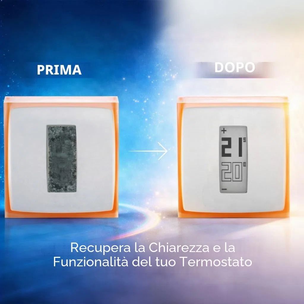 Schermo per termostato WiFi intelligente NTH01 per riparazione o sostituzione del display Versione OPM021B1
