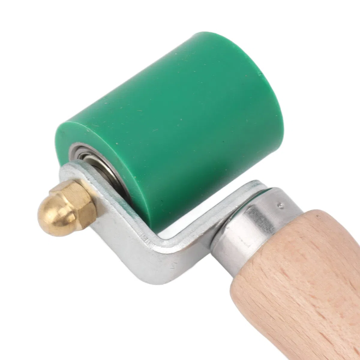 Rullo di Saldatura, 40mm Rullo Pressore Silicone 2 in 1 Rullo di Pressione Mano Resistente Alle Alte Temperature per la Saldatura di Materiali Sintetici, Teloni in PVC e Pellicole (Verde)
