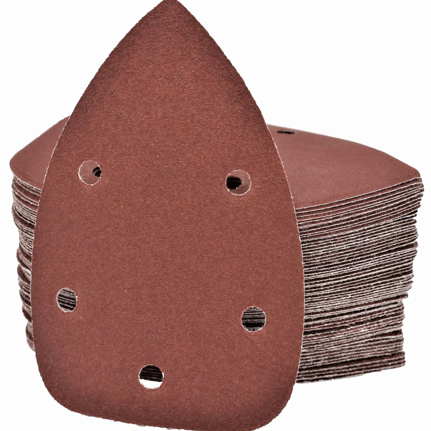 FD-Workstuff 120 Fogli/Carta vetrata / 92 x 140 mm/Delta - Multi - Dischi abrasivi / 5 Fori/in grana 6 / per confezione 20-40 - 60-80 - 120-180 - 240