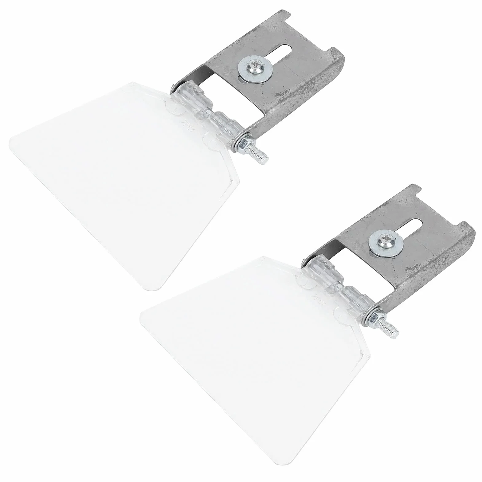 Paraocchi per Smerigliatrice da Banco, Acciaio Inossidabile 304, 2 Pezzi, Compatibile con Smerigliatrici 125/150/200/250mm