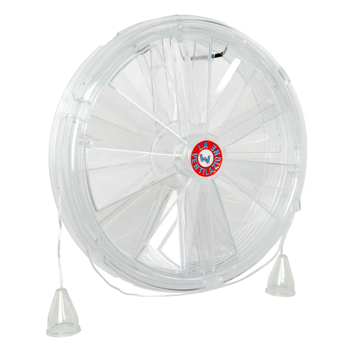 La Ventilazione AE160-Y Aeratore termico per finestre funicelle di apertura e chiusura aria, diametro 160 mm Spessore max 15mm, Trasparente Similvetro