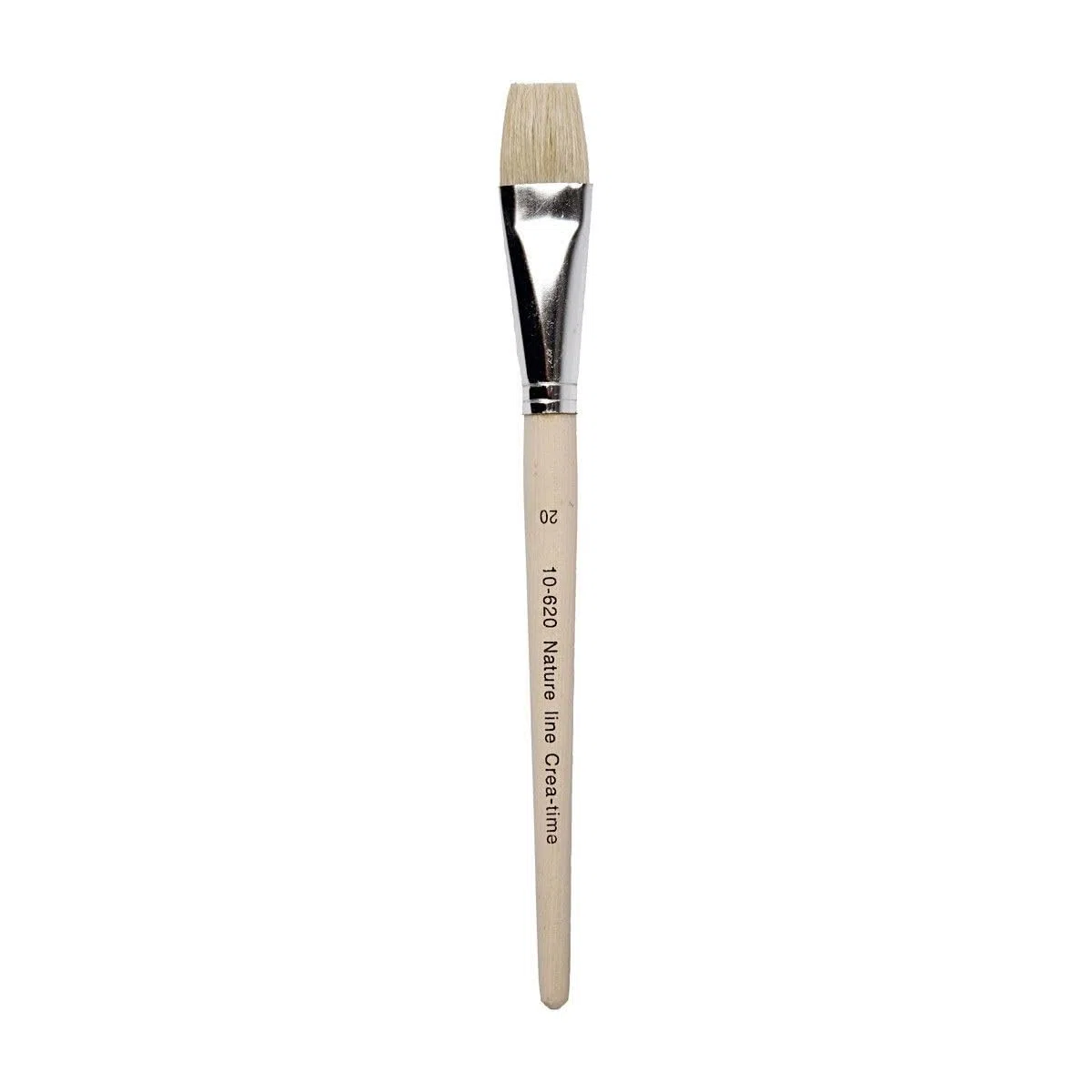 Pennello Nature Line, misura 20, W: 20 mm, manico corto, 12 pezzi