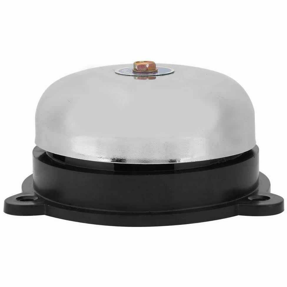 Campane elettriche 220V 100mm / 4in Campane antiscintilla Acciaio inossidabile per campanello forte per allarme antincendio