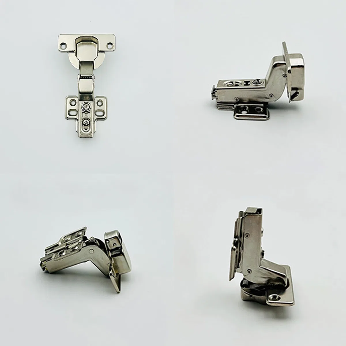 95 Grado Battuta Interna Forte Cerniere 40mm con Ammortizzatore per Porte Pesanti e Spesse Soft Close Cerniera per Cucina Armadio Porta Ante Mobili Paracolpi 8 Pezzi