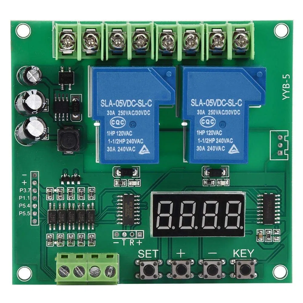 Hilitand Modulo YYB-5 12v 24v avanti/Indietro Scheda di Controllo Motore a Due relè Modulo di temporizzazione