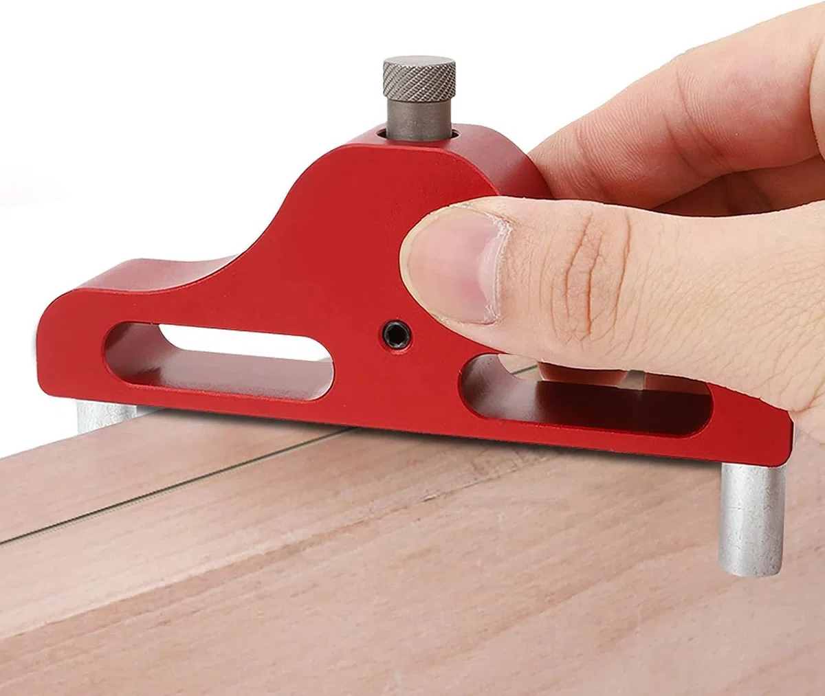Cerca Centro, ZX-1 Trova Centro Legno, Center Finder in Lega di Alluminio, Tracciatore per Carpenteria, Edilizia, Macchinari per Perforazione