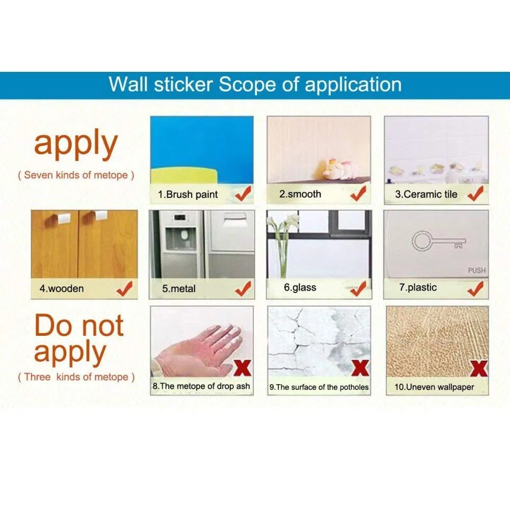 Carta da parati impermeabile con motivo 3D rimovibile per cucina, bagno e bagno, adesivo per bordi da parete, 10,6 x 500 cm