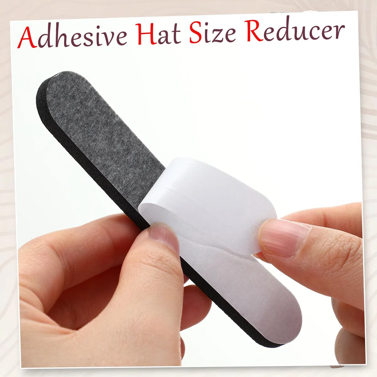 Outus 23 pezzi di nastro per cappelli riduttori di nastro adesivo in schiuma (colori tradizionali)