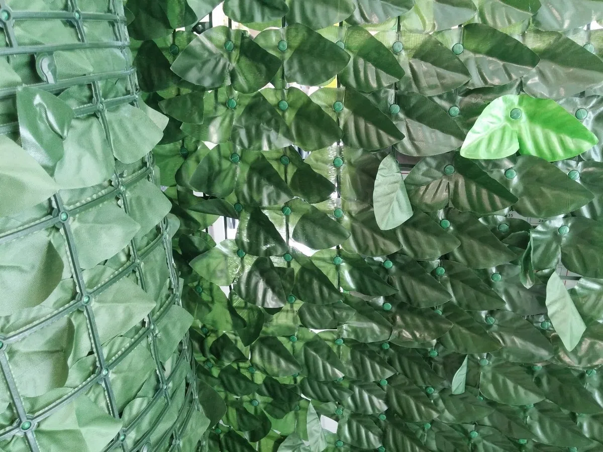 SIEPE ARTIFICIALE EVERGREEN EDERA CM.100X300 ORNAMENTALE PER BALCONI