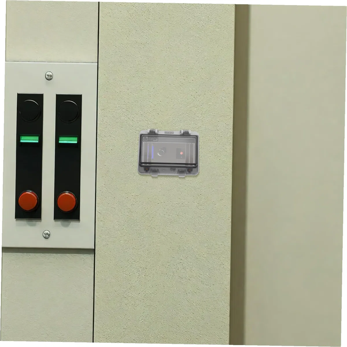 Generico Scatola Protezione Distribuzione Trasparente Vie Copertura per Quadro Elettrico con Finestra Visiva Antipolvere e Antiumidità per Interno ed Esterno