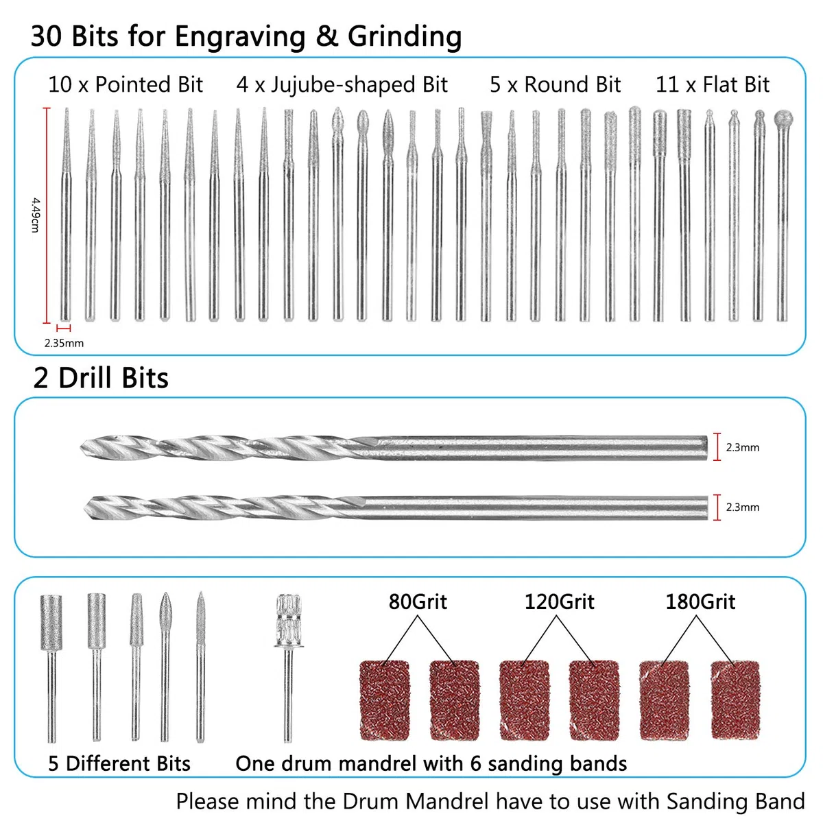 78 Pcs di Strumenti per Incisione, Incisore Elettrico con Scribe, 52 Bit e 24 Stencil per Metallo, Attrezzo per incident il Legno Metalli Plastica, Vetro, Elettrica Incisione Penna