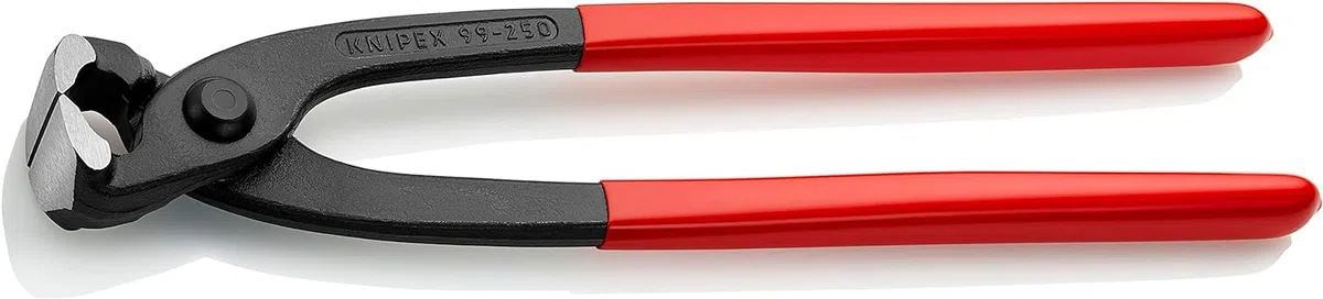 KNIPEX Tenaglia (pinza per ferraioli e cementisti) rivestiti in resina sintetica 250 mm, 99 01 250 EAN