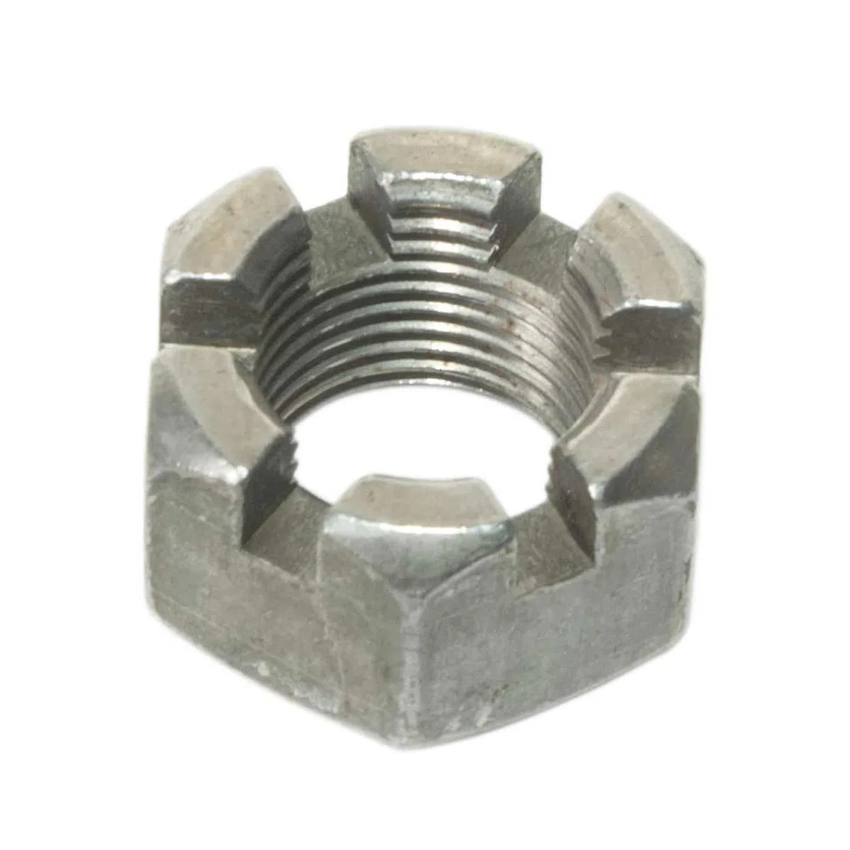GB6181 Dado a corona con testa esagonale scanalata, dado esagonale con testa a castello, dadi esagonali scanalati(M6 10pcs)