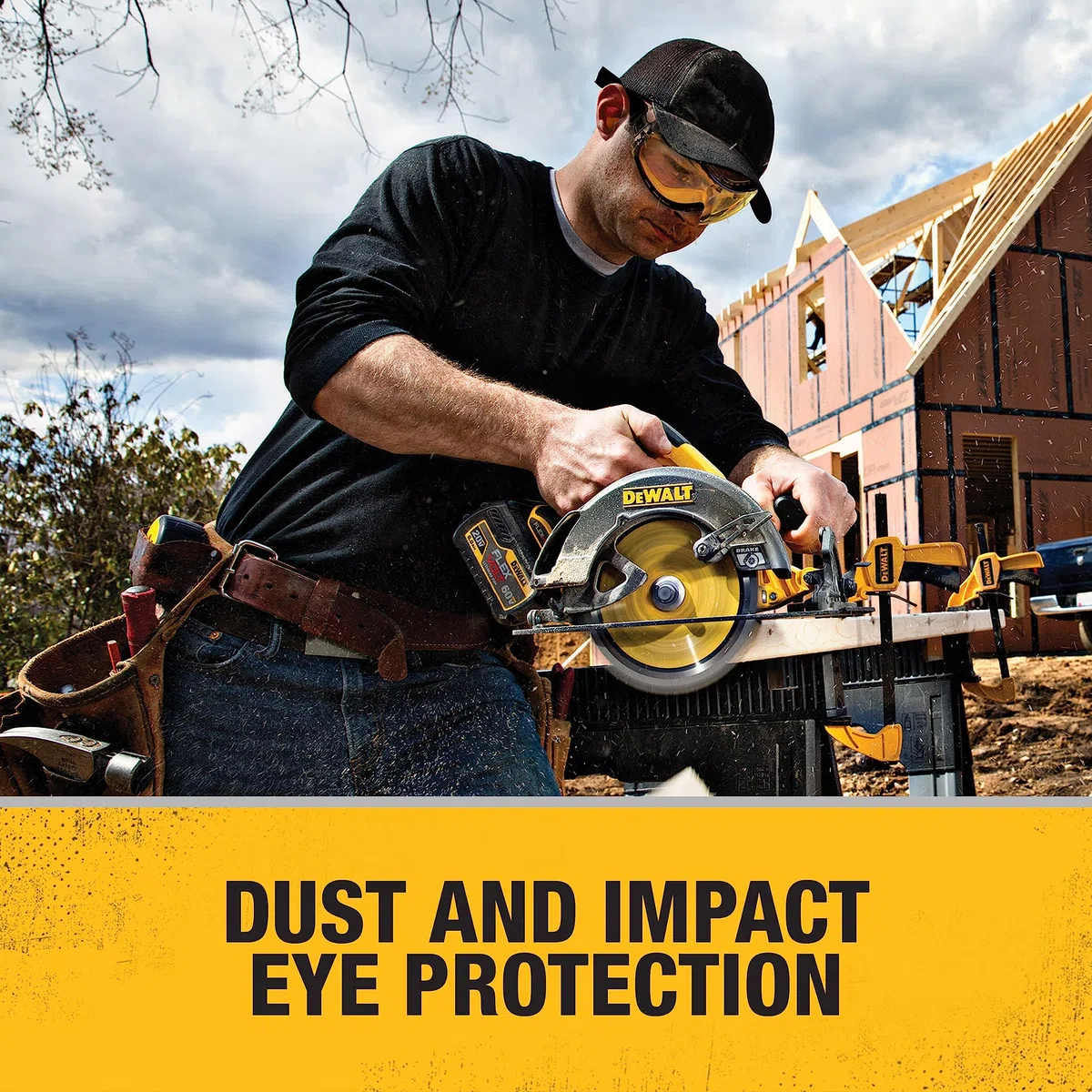 DeWalt DPG82 – 11 Concealer Clear anti-fog Dual Mold Safety Goggle, DPG82-11C