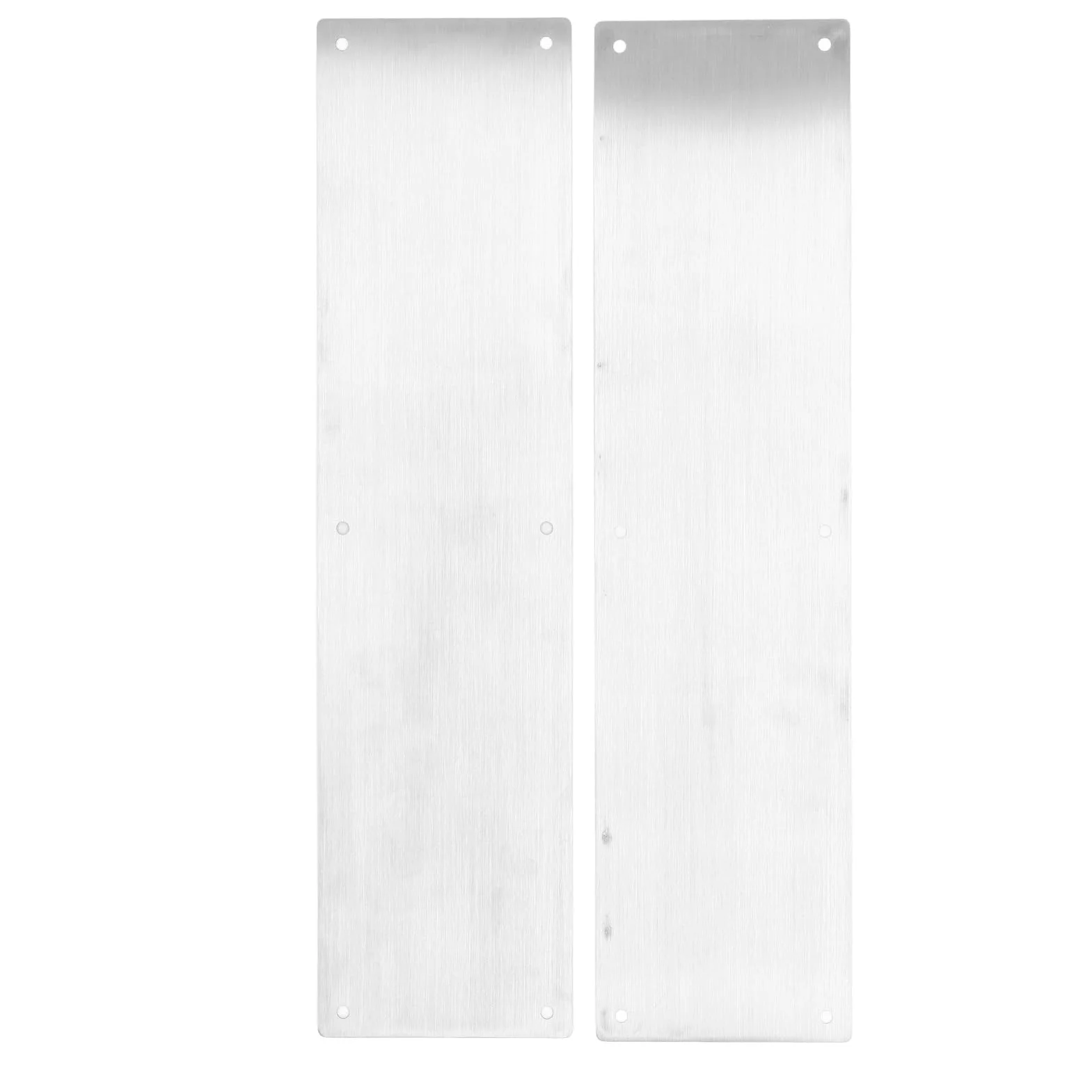 Piastra di Protezione per Porta, Piastra di Protezione per Porta Interna Decorativa Resistente all'usura in 2 Pezzi, Acciaio Inossidabile 304 per Porte